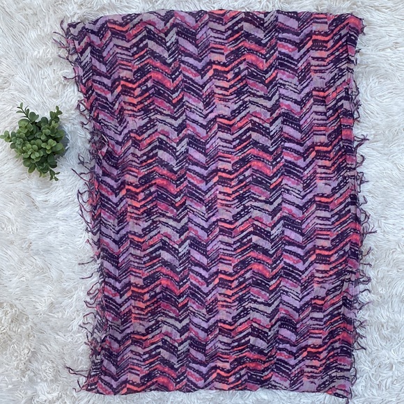 American Eagle Outfitters Infinity Scarf 💗 Purple & Pink - Picture 4 of 9